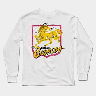 brisbane broncos vintage Long Sleeve T-Shirt